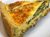 Asparagus Gruyere Quiche