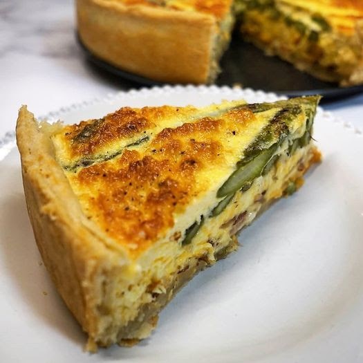 On Tap Oil & Vinegar Asparagus & Gruyere Quiche