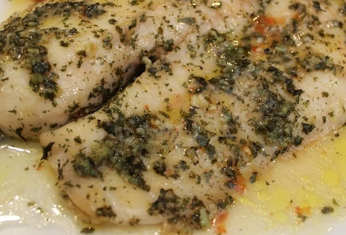 On Tap Oil & Vinegar Balsamic Baked Tilapia