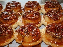 Blood Orange Pecan Sticky Buns