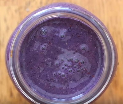 On Tap Oil & Vinegar Chia, Blueberry, & EVOO Smoothie