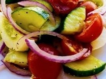 Cucumber Tomato Salad