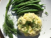 Creamy Dill Mashed Potato