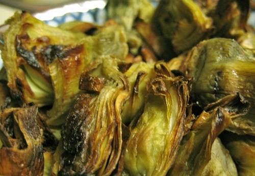 On Tap Oil & Vinegar Garlic Roasted Artichokes