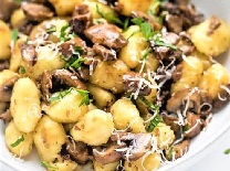 Gnocchi with Mushrooms