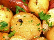 Roasted Lemon Garlic Potatoes