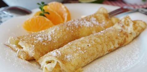 On Tap Oil & Vinegar Orange Creamsicle Crepes