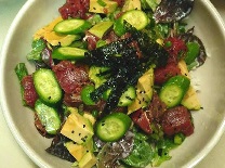 Quinoa Ahi Tuna Poke Bowl