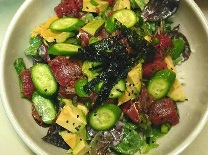 Quinoa Ahi Tuna Poke Bowl