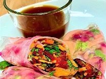 Rainbow Spring Rolls