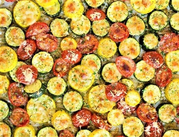 On Tap Oil & Vinegar Roasted Zucchini & Squash