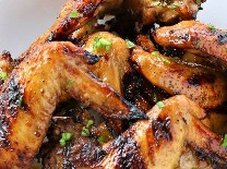 Spicy Rum Chicken Wings