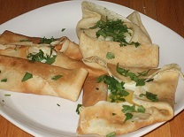 Savoury Herb Crepes