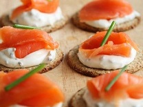 Smoked Salmon Toasts