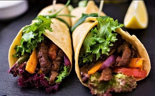 On Tap Oil & Vinegar Spicy Steak Fajitas