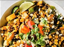 Squash & Corn Salad