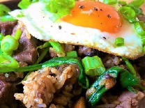 Steak & Egg Rice Bowl