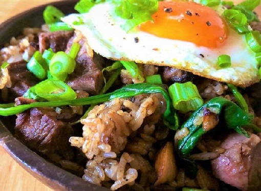 On Tap Oil & Vinegar Steak & Egg Rice Bowl