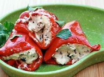 Stuffed Peppers with Goat Cheese