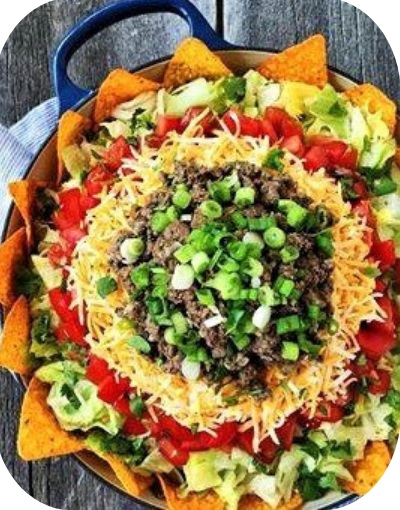 On Tap Oil & Vinegar Taco Salad