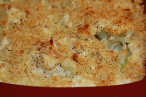 On Tap Oil & Vinegar Cauliflower Gratin